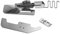 Janome Bandführung Set für 3 Nadel Covermaschinen 32 mm/ 8 mm