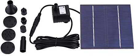 Solar Power Floating Brunnen Wasserpumpe für Gartenteich Pool Aquarium Hydrokultur Aquarium Aquakultur