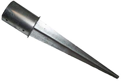 Einschlagbodenhülse Rund feuerverzinkt Ø 120 mm (1) Stück