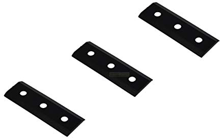 3 X 8,5 CM Hauptmesser für LESCHA Häcksler ZAK 2700, 3500; 52534, 56787, 52645