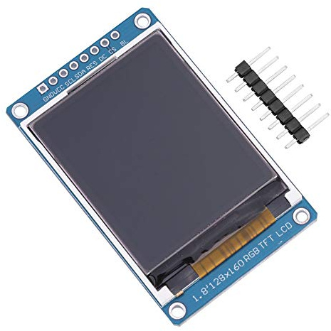 1,8 Zoll 128RGB x 160 TFT-LCD-Bildschirm TFT-LCD-Modul TFT-LCD-Bildschirm Auflösung Serielle Peripherieschnittstelle für
