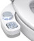 WRISIN Bidet Toilette WC Bidet Japonaise Pulvérisateur Bidet Kit Abattant WC Alle De Bain avec Double Buses rétractables autonettoyantes (CP)