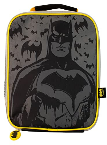 DC Comics Niños Bolsa de almuerzo Batman Negro
