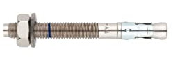 INDEX A PERFECT FIXING APA412180 Ancrage mâle pour charges élevées, gris argenté, M12 x 180 Ø12
