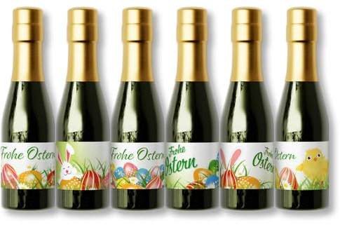 6 x Secco Perlwein 0,2 Liter Ostern 10,5% Vol.