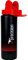 1 Litre Team Sport Hygiene Water Bottle - BLACK/RED - Non Contact Mouth Nozzle