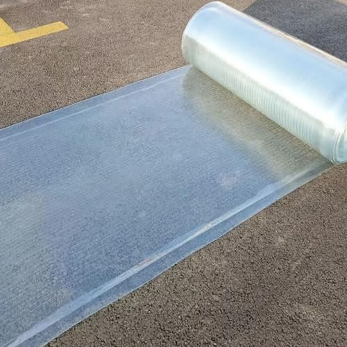 1 mm FRP-Polycarbonatplatte, Glasfaser, Regen- und Schneeschutzabdeckung, Dachverkleidung, Ersatzplatten für Gewächshaus, Überdachung, Carport, leicht zu biegen und zu schneiden, langlebige