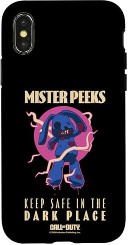 Call Of Duty Mister Peeks Keep Safe In The Dark Place Logo Hülle für iPhone X/XS