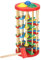 PUNELE Colorful Wooden Knock Ball Ladder Toy,Hammering Pounding Toy,Ball Drop Toy,Intelligence Development Toy Kids Toddler Preschool Montessori Toys for 3 4 5 6 7 Year Old Boys Girls