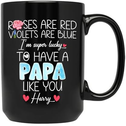 Rosen Sind Rot, Veilchen Sind Blau Keramik Kaffeetassen Neuheit Motivtasse Einzigartig Kaffeebecher Lustig Geschenk Für Vatertag Weihnachten Geschwister 330Ml