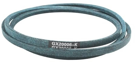 AAAQQ Courroie d'entraînement GX20006 pour John Deere GX20006 UC30568, 121,9 cm, en aramide pour tondeuses à gazon D110, D140, L110, L111, L118, L120, LA115, LA125, LA130 et plus encore 1/5.1 x 226,1