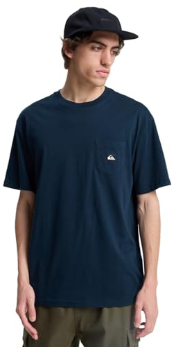 Quiksilver Men's Salt Water Pocket Ss Tee T-Shirt (Pack of 1)