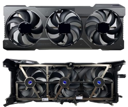 QWCOZSY Laptop parts For ASUS for GeForce RTX4080 4090 TUF OC Graphics Card Replacement Fan Panel with fan set