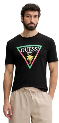 Guess SS CN NEW Triangle Palm Tee