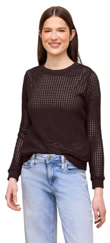 Damen Langarm Shirt im Strick-Look