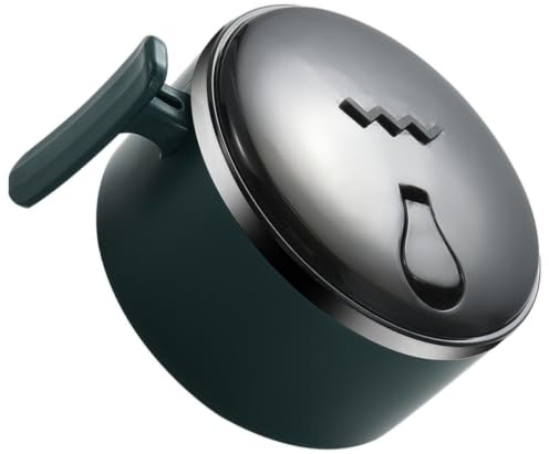 NIYANGLE Bol en Acier Inoxydable 1000ml avec Anse et Couvercle Design Portable pour Soupe et Ramen pour Pique-niques et Voyages