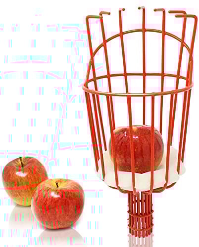 Iceberk Coglifrutta Pratico raccogli Frutta telescopico per la Raccolta della Frutta, Compatibile con la cesoia telescopica per la potatura (Solo cesta)