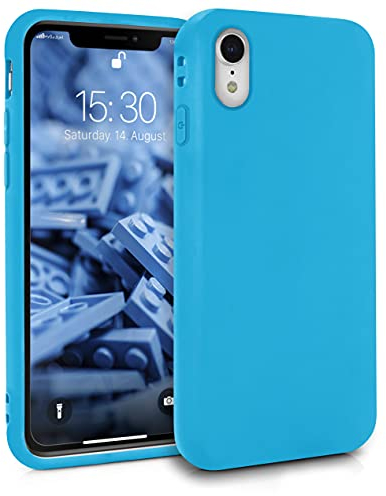 MyGadget Cover per iPhone XR - Custodia Protettiva in Silicone Morbido – Case TPU Ultra Flessibile - Protezione Antiurto & Antigraffio Blu Chiaro
