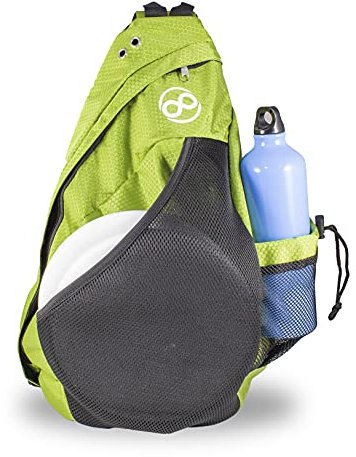 Infinite Discs, Slinger Disc, Golf-Rucksack für schnelle Disc-Aufbewahrung, 6-12 Scheiben, In deiner Tasche, Grün