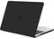 TECOOL Hülle Kompatibel mit MacBook Pro 13 Zoll 2016-2022 (M2 M1 A2338/A2289/A2251/A2159/A1989/A1706/A1708), Ultradünne Schutzhülle Hartschale Case, Schwarz