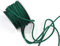 Cordoncino di circa 15 m x 4 mm di cordoncino, nastro decorativo (verde scuro)