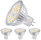 Euxper MR16 GU5.3 LED Lampen 5W Warmweiss 2700K Ersatz für 40W Halogenstrahler, 500LM, GX5.3 Sockel LED Spot, nicht dimmbar, 12V AC/DC, CRI> 85 Ra, 120°Abstrahwinkel, 4er Set