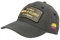Plata O Cap Plomo Grau Gold Leinwand Reflect Strass Colombia Baseball – Unisex, grau, Einheitsgröße