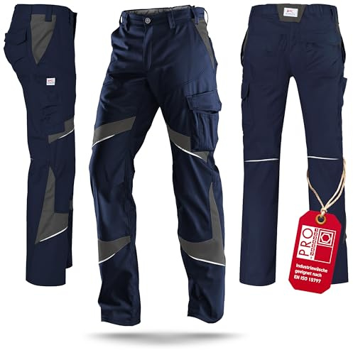 KÜBLER Workwear Bekleidung Damenbundhose schwarz/pink