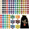 QMAY Polyedrische Würfel, 25 x 7 (175 Stück) Doppel-Farben Tisch Spiel Würfel für Dungeons and Dragons Pathfinder DND RPG MTG, 6 Set von d20, d12, 2 d10 (00-90 und 0-9), d8, d6 und d4