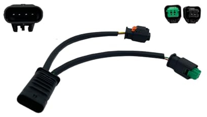 3RG 30208 Kabelreparatursatz Kühlmitteltemperatursensor Kompatibel mit MINI Schrägheck R56 12517646145 9804315380 11537534521