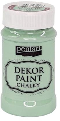 Zita's Creative Dekor Paint Chalky matt 100ml - Patina grün. Kreidefarbe, Vintagefarbe, Mattfarbe, Bastelfarbe