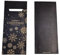 520 Serviettentaschen Bestecktaschen Sacchetto Pochetto Weihnachten 85x200mm schwarz inklusive Tissue Serviette 33x33cm weiß