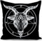 KUNQIAN Kissenbezug Gothic schwarz Kissen Geschenke für Frauen Witch Kissen deko für sofakissen kissenbezüge dekokissen couchkissen kissenhülle Sofa Schlafzimmer Zimmer zierkissen 40x40cm