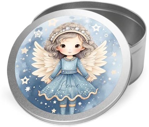 GRAZDesign Keksdose Engel Weihnachten personalisiert mit Name