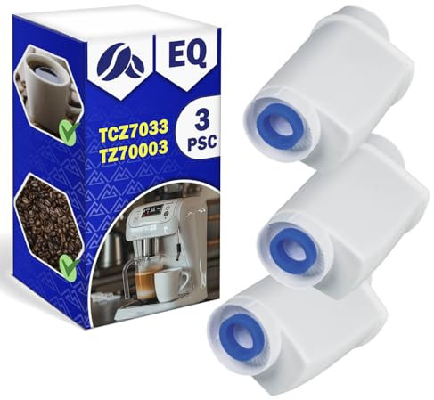 Pack of 3 Cartridges for Siemens Water Filter EG Series for Fully Automatic Coffee Machine with Original Code 467873 468009 575491 17000705 17004340 for Bosch for Siemens TZ70003 for Brita Intenza