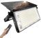 CREATESTAR Lampe Solaire Exterieur 150W, LED Projecteurs Solaires IP65 Étanche avec Télécommande Dimmable, Lampe de Sécurité Solaire pour Porche, Patio, Cour, Garage