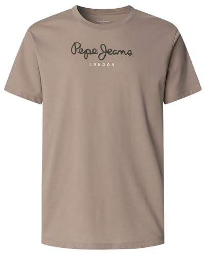Pepe Jeans Eggo N Camiseta para Hombre, Color Rosa (Rosa Malva), Talla XS, Rosa (Rosa Malva), XS