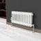 Lux Heat White Horizontal 2 Column Traditional Radiator 300mm (H) x 605mm (W)