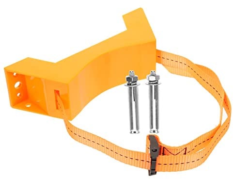 VILLFUL Tank Holder Bracket Gas Cylinder Mount for Nitrogen Tank Holder Wall-mounted Bracket Safety Straps Easy Install