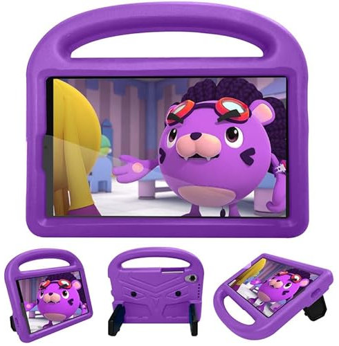 Funda para tablet Lenovo Tab M8 de 4ª, 3ª, 2ª y 1ª generación de 8 pulgadas, TB300FU/TB-8705F/N/TB-8506F, ligera, apta para niños, asa con soporte, funda protectora de espuma EVA suave a prueba de