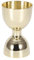 Jigger en Acier Inoxydable, Barre à Double extrémité Tasse de Mesure avec une Technologie de Dessin de Ponçage de Polissage Miroir pour les Hotels Cafes Familles (GOLD)
