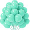 DazzJoy 10 Zoll Mintgrüner Luftballons Grün,20 Stück Macaron Grüne Luftballons Helium Geeignet,Luftballon Türkis für Hochzeit Deko,Helium Ballons Geburtstagsdeko Partydeko