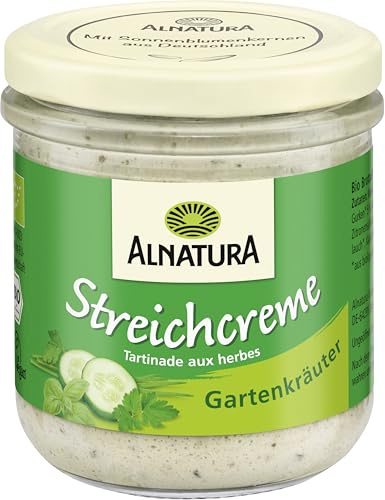 Alnatura Bio Streichcreme Gartenkräuter, 180 g