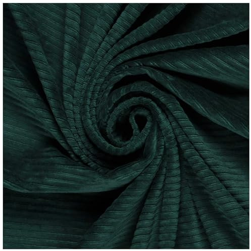 Velour Nicky Kord-Stoff breit gerippt elastisch uni ab 50 x 155cm Oeko-Tex