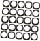 BAZEITFLOW 50pcs Wax Heater Paper Mat Replacement Stain Resistant Mats for Wax Warmer Hair Removal Machine Bed Protection
