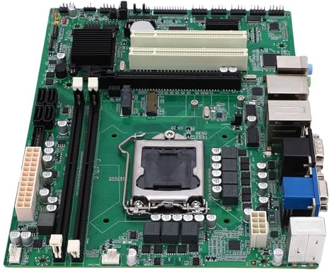 Bewinner Industrie-Motherboard Passend für LGA1151, Unterstützt Serial ATA 3.0 USB 3.0 M2 2280-Schnittstelle, 64 GB DDR4, Dual LAN 2,5 G, M.2 NVMe für NAS, Firewall, Heimserver