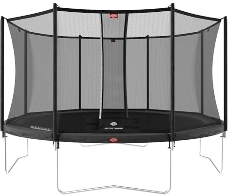 BERG Favorit Trampolin Ø 430 cm Grau