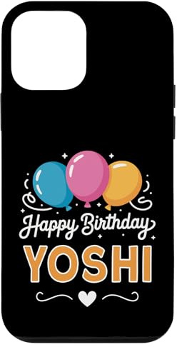 Hülle für iPhone 12 mini Alles Gute zum Geburtstag Yoshi
