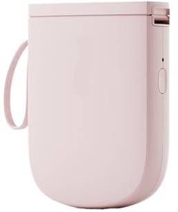 AMRTTWY Imprimante d'étiquettes, Mini-imprimante Thermique Portable 300 Dpi D11, Étiqueteuse Adhésive, Vitesse d'impression Maximale De 50 Mm/s, Imprimantes D'autocollants(D11 Pink)