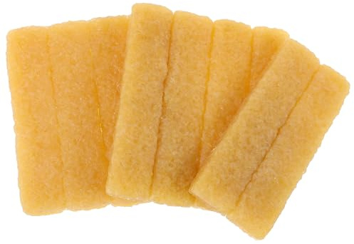 Didiseaon 10pcs Shoe Cleaning Eraser for Suede and Clothes, Portable Rubber Glue Block, Gentle on Delicate Fabrics, Yellow, for Cleaning Clothes and Bags